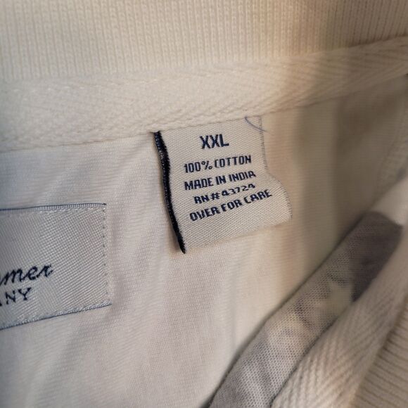 American Summer America Flag Mens Shirt Short Sleeve Polo XXL 1776 BRAND NEW NWT - Picture 4 of 9